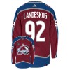 Dresovi Colorado Avalanche Gabriel Landeskog 92 Adidas Stanley Cup 2022 Authentic - Muške